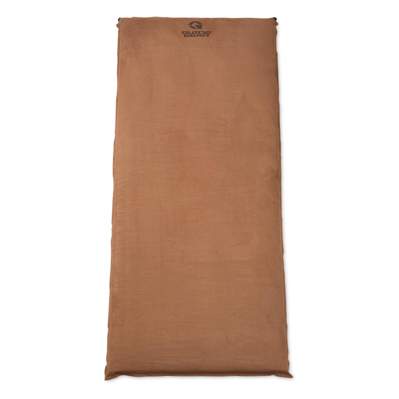 Guide Gear Self Inflating Sleeping Pad Single, 3-inch Foam Padding, Portable, Camping, Backpacking, Hunting, Tent Accessories Tan Single