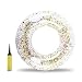 Gorse Transparent Inflatable Tube Swim Tube Glitter Swim Ring Raft Durable Round Summer Pool Float Inflatable Swim Inner Tube for Adults Summer Swim Pool Thicken (Transparent) (110CM - Swim Ring)