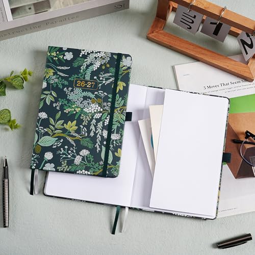 Academic Diary 2026-2027 - A5 Diary 2026-2027 Week to View, August 2026 - July 2027, 12 Months Diary with Elegant Hardcover, Elastic Pen Loop, Back Pocket, 21.3 x 14.7 x 1.6 cm - Image 7