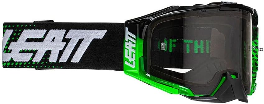 Leatt Velocity 6.5 Goggles (NEON Lime Light Grey),One Size