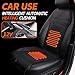 Produktbild KINGLETING Beheizte Sitzkissen mit Druckempfindlichem Schalter, für Meist Auto(12Volt, Schwarz)