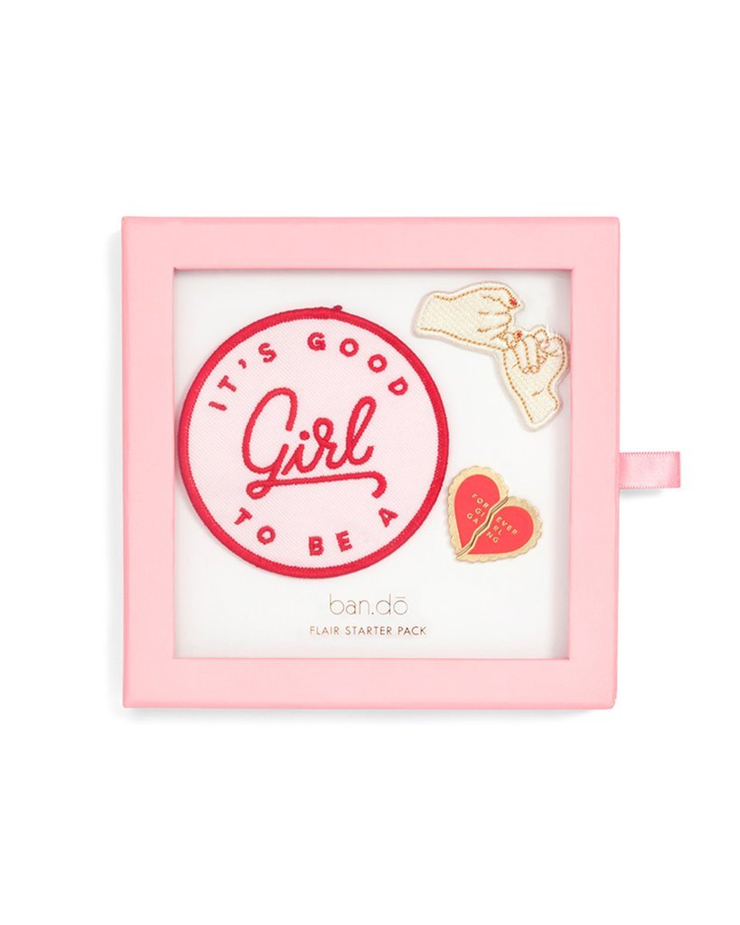 ban.do Enamel Patch & Pins - BFF Flair Starter Pack - 3 Pack
