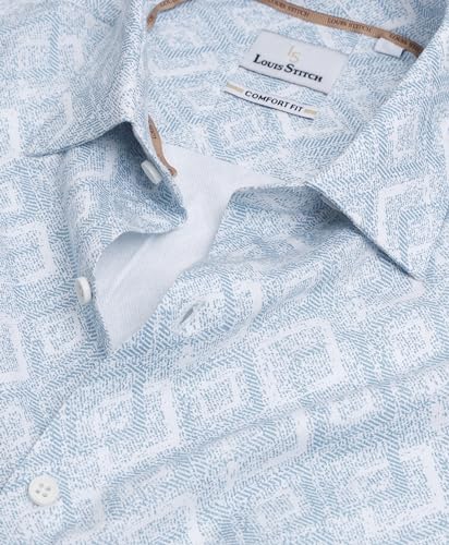 Image of LOUIS STITCH Men's Cotton Regular Fit Shirt (ST-S1(26))