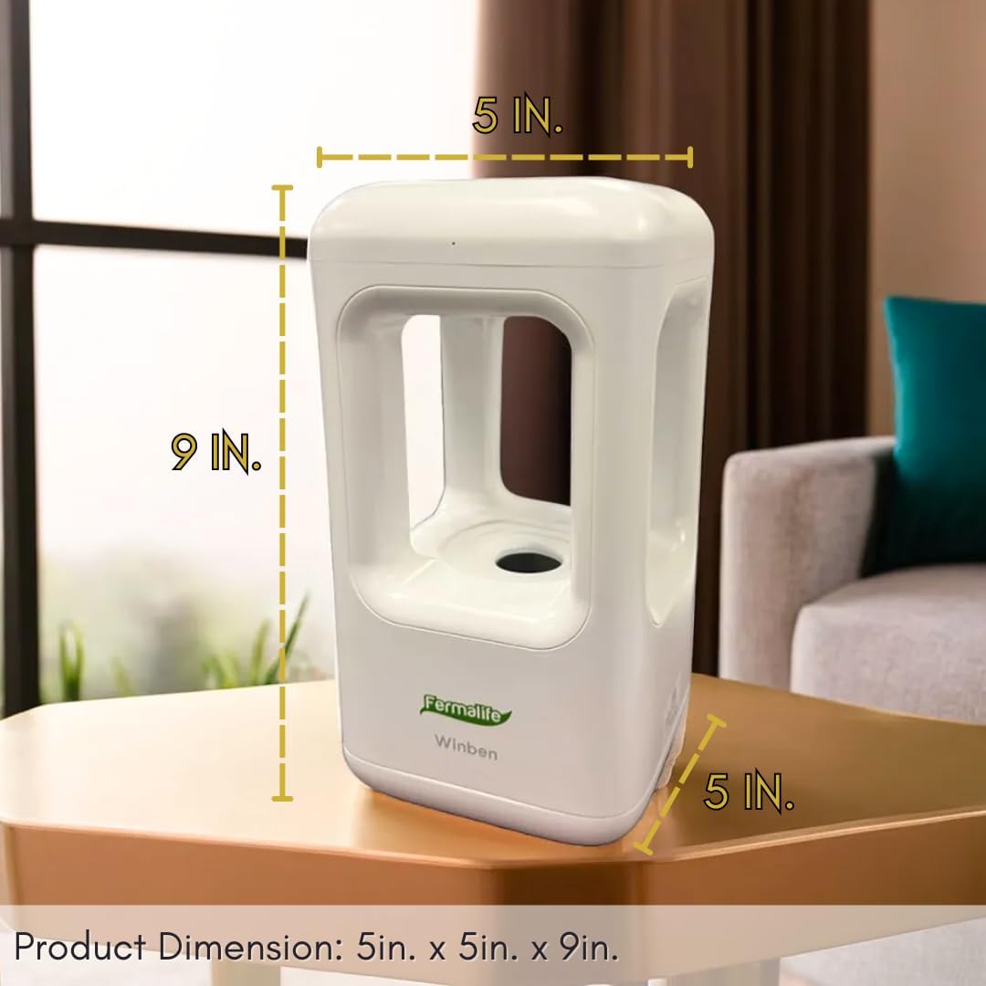 Anti Gravity Humidifier for Bedroom, Small Cool Mist Ultrasonic Air Humidifier Quiet for Indoor Plant Baby Nursery Adults Kids Large Room Home Office Desk, Mini Water Drop, Easy to Clean