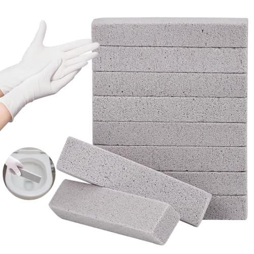 Herda 10 Pack Pumice Stones for Cleaning