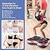 PINKWAY Vibration Platform Machine Whole Body Shaker Exercise Massager Fitness Workout Vibration Bluetooth Plate Home…