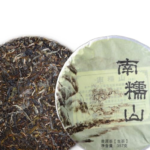 Thé vert Puerh Yunnan Nannuoshan, gâteau de thé cru 357g grand arbre sheng cha