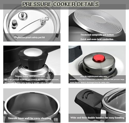 Olla a presión Acero inoxidable 7.1 L miniatura 7