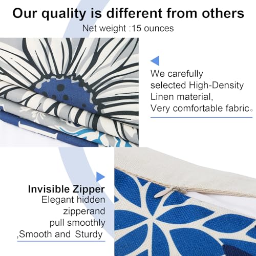 Decorative-Throw-Pillow-Covers-Set-of-4-Blue-Pillow-Covers-18×18-inch-Throw-Pillow-Cases-Linen-Square-Pillow-CaseFarmhouse-Outdoor-Modern-Boho-Pillow-Covers-for-Couch-Sofa-Living-Room Decorative Throw Pillow Covers Set of 4 Blue Pillow Covers 18×18 inch Throw Pillow Cases Linen Square Pillow CaseFarmhouse Outdoor Modern Boho Pillow Covers for Couch Sofa Living Room