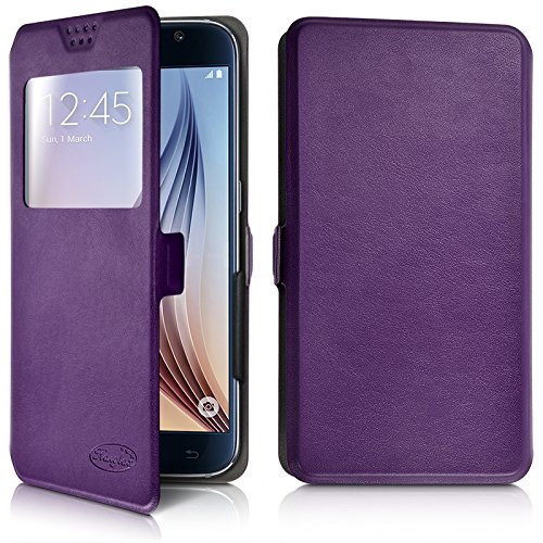 Etui View Universel Asus ZenFone 4 Max Couleur Protection intégrale Ouverture latérale - vue 3