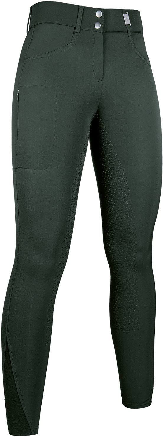 HKM Vollbesatzreithose -Sunny- Silikon Vollbesatz Reithose mit Handytasche und elastischem Beinabschluss in trendigen Farben