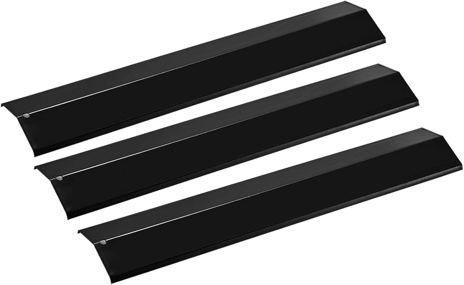 15202029 Heat Plates Replacement Parts for Oklahoma Joes Grill Parts Combo Gas Charcoal Smoker Heat Tents 1767054 Porcelain Heat Shields Burner Cover Longhorn 3 Burner Smoker Accessories