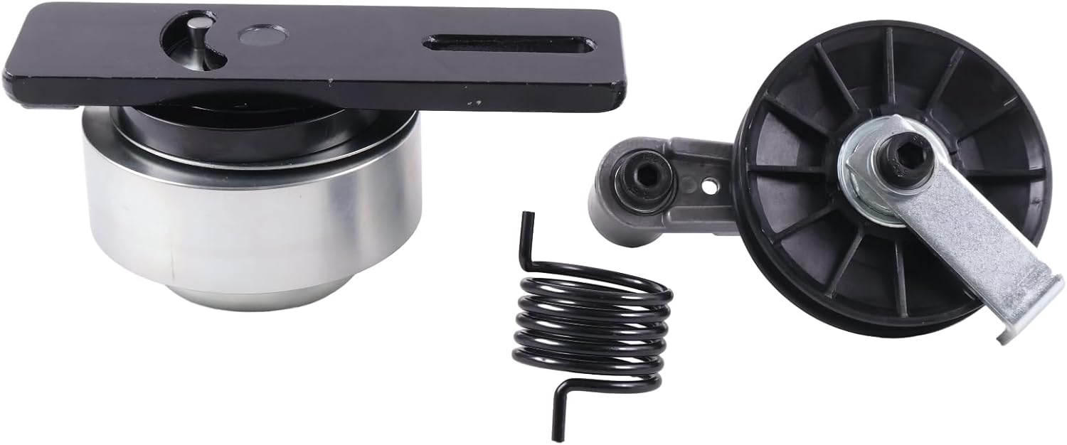 FridayParts Drive Belt Tensioner & Cooling Fan Pulley Kit 6735884 6662997 for Bobcat 653 751 753 763 773 7753 S130 S150 S175 S185 S205 T140 T180 T190