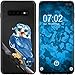 Produktbild PhoneNatic Case kompatibel mit Samsung Galaxy S10 Plus Silikon-Hülle Vektor Tiere Eule M1