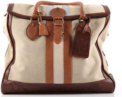 La Martina borsone da viaggio uomo in pelle beige Cod:LC4063003 :  Amazon.it: Valigeria