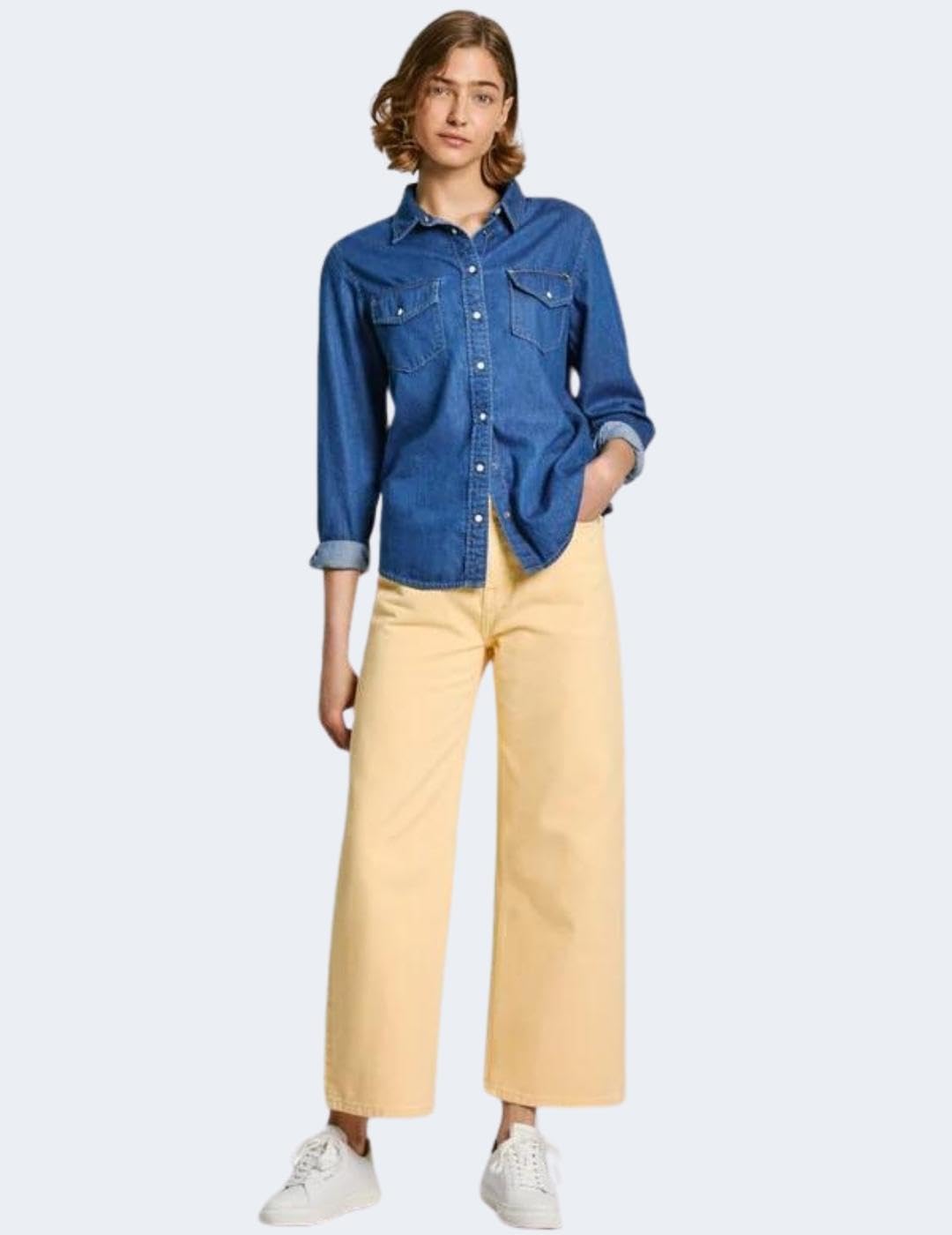 Pepe Jeans Koszula dżinsowa Kobiety Regularna Koszula Pl304894
