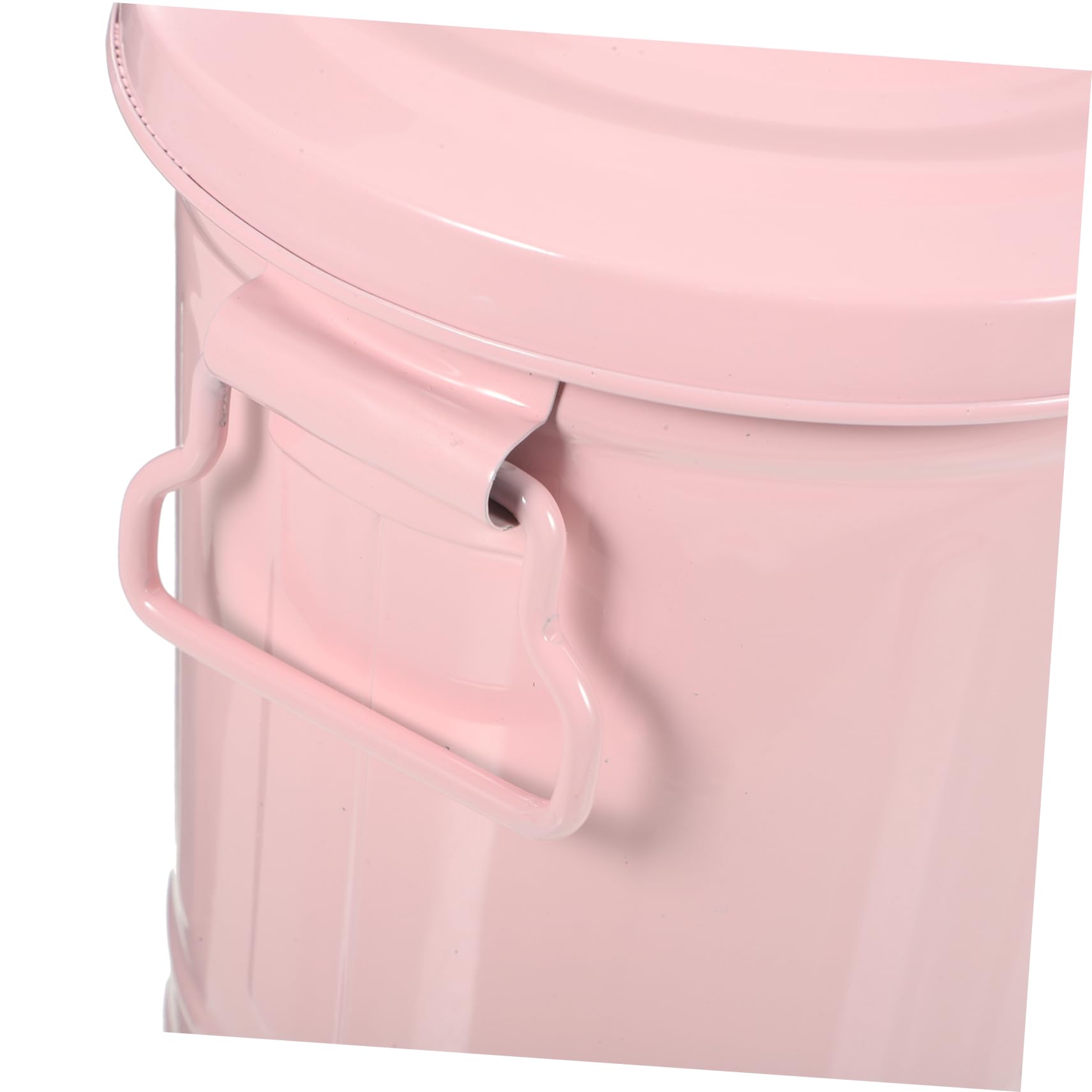 Mini-Mülleimer Mit Deckel Für Schreibtisch & Küche – Inkl. 50 Müllbeutel, Rosa