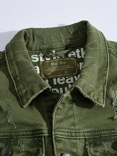 Men's Denim Vest Motorcycle Unlined Biker Plus Size Sleeveless Jean Vest Jacket3