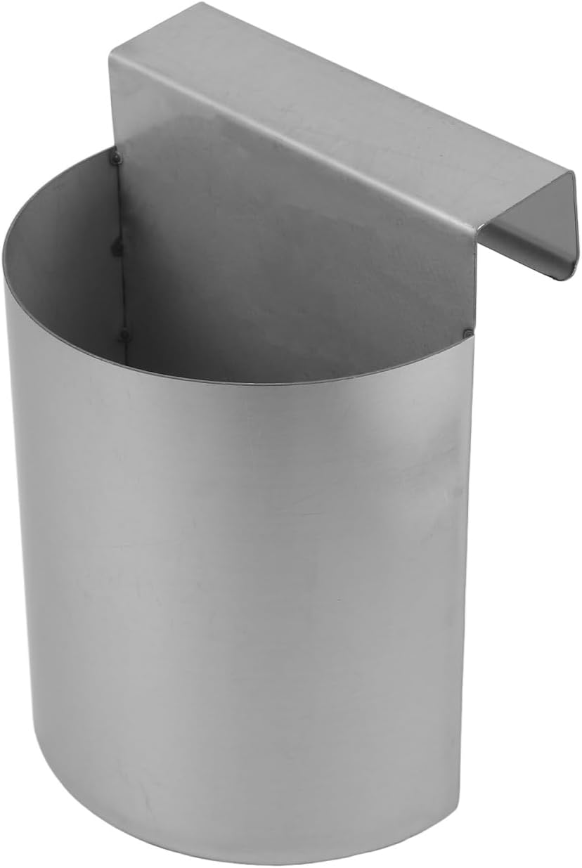 Ice Scoop Holder Heavy Duty Hanging Organizer for Ice Maker Shovel Fridge Shelf Kitchen Storage, Silver