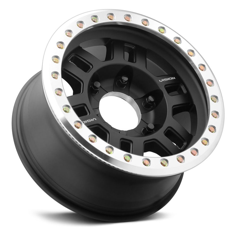Amazon.com: Vision 398 MANX BEADLOCK Custom Wheel - 17x8.5, -15