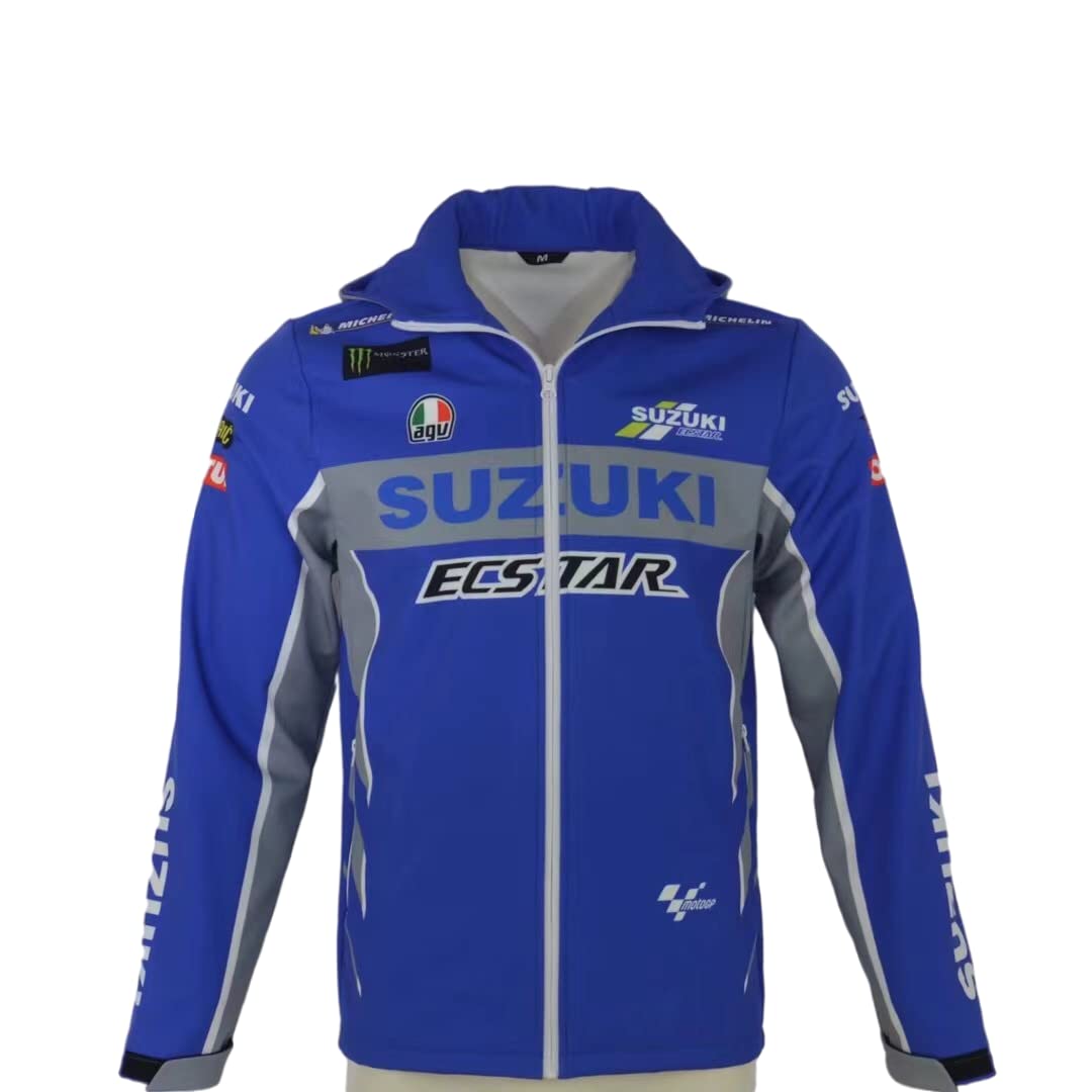 Felpe con cappuccio sportive da uomo slim fit per SUZUKI