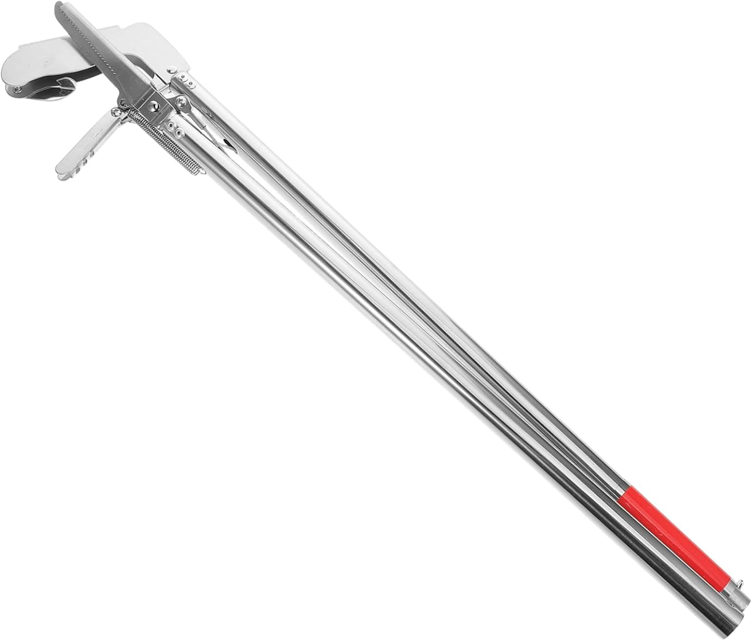 Stainless Steel Snake Grabber Tool Folding Long Reptile Catcher for Snakes Eels Crabs Trash Versatile Outdoor Tongs for Fishing Agricultural Use