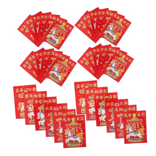 Pochettes d'argent Veemoon de l'année lunaire : 300 enveloppes pour ne jamais manquer de stock