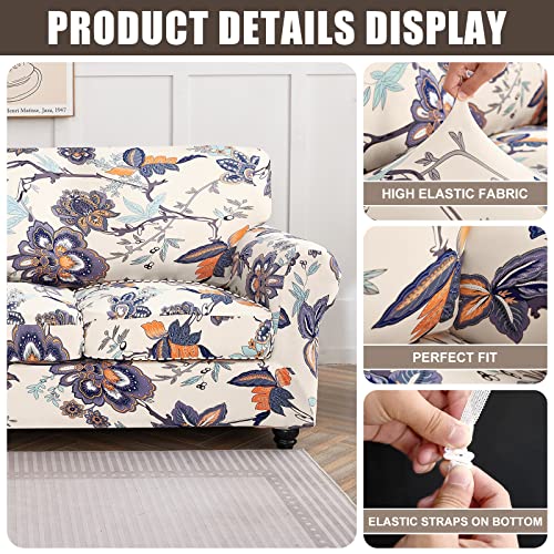 SearchI-Stretch-Sofa-Cover-Printed-Couch-Cover-Floral-Pattern-4-Pieces-Sofa-Slipcover-with-3-Separate-Cushion-Cover-Washable-Furniture-Protector-for-Living-RoomSofa-Flower-Pattern SearchI Stretch Sofa Cover Printed Couch Cover Floral Pattern 4 Pieces Sofa Slipcover with 3 Separate Cushion Cover Washable Furniture Protector for Living RoomSofa Flower Pattern