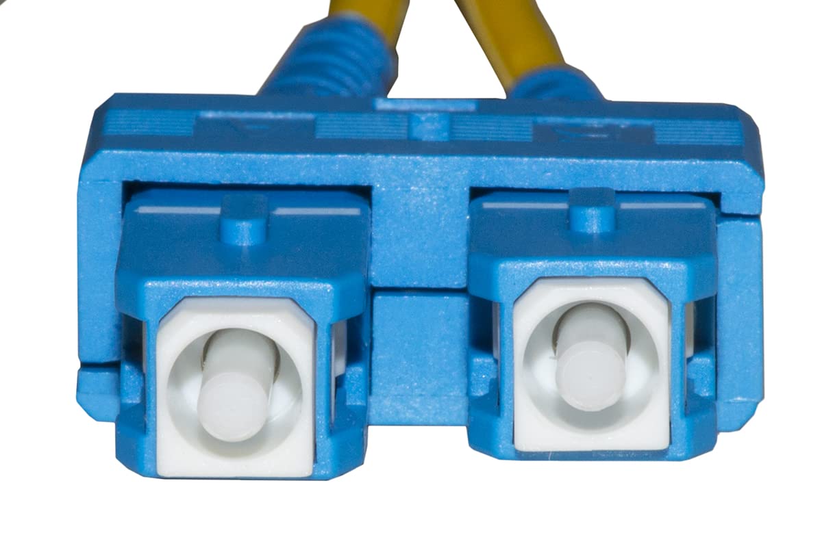 LINK FIBER OPTIC CABLE SC TO SC SINGLEMODE DUPLEX 9/125 MT.50, gelb - Image 2