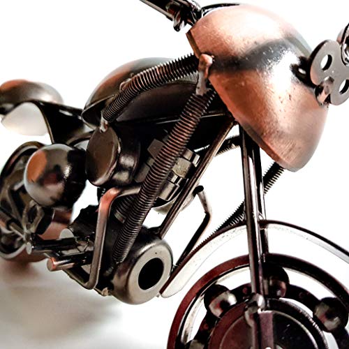 HomeZone® Stylish Bronze Effect Metal Moto GP Inspired Motorbike Sculptures Nuts & Bolts Desk Office Sculpture Men's steampunk buy now online HomeZone® Stylish Bronze Effect Metal Moto GP Inspired Motorbike Sculptures Nuts & Bolts Desk Office Sculpture Men's steampunk buy now online