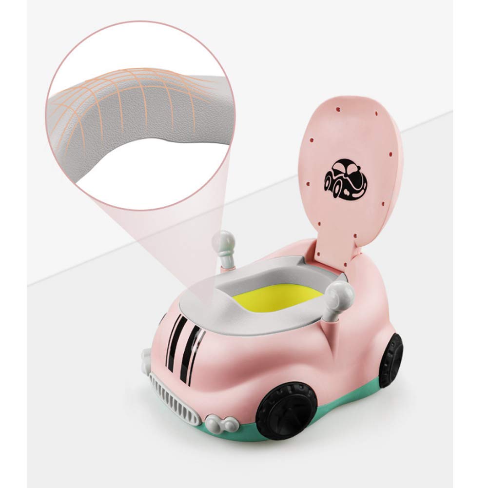 Baby Töpfchen, Jungen und Mädchen Toilettentraining Tragbare Kreative Toilette Abnehmbar Leicht Zu Reinigen Mit Deckel, Geeignet für Kinder von 1-7 Jahren(C)