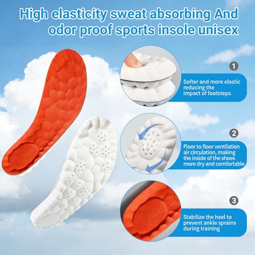 Plantillas Steppers 4D Memory Foam para Hombre y Mujer miniatura 2