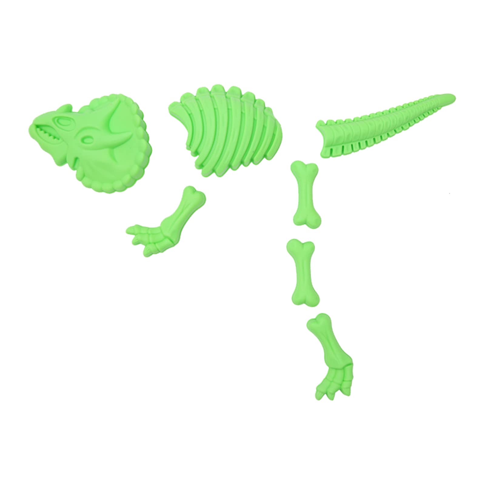 Play Sand Molds Dinosaur Skeleton Molds Children's Educational Beach Toys Summer Series