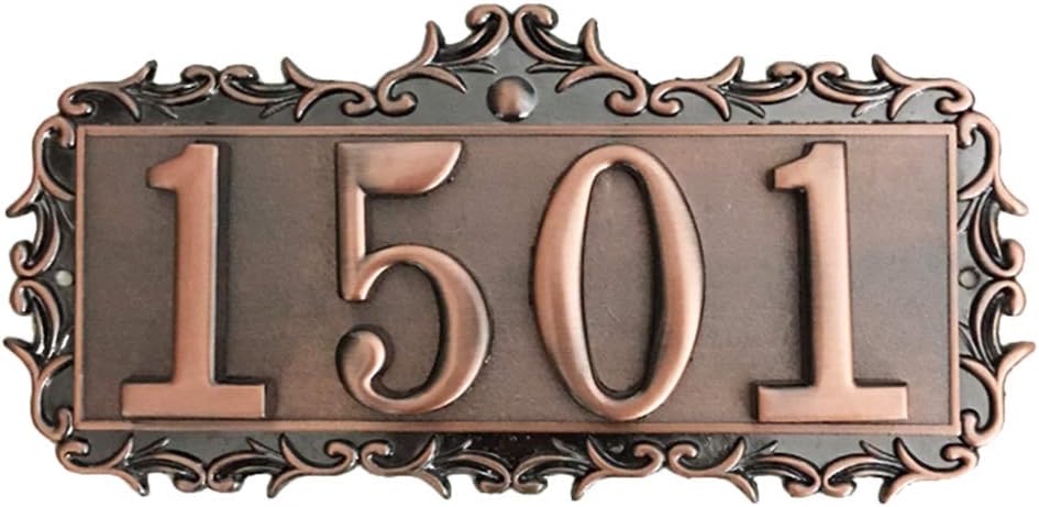 Amazon オーダーメイド ドアプレート 室名札 部屋番号札 おしゃれ 1 4桁 数字 アルファベット入れ可能 立体 表札 ルームプレート ドア用タグ 粘着式 取り付け簡単 ナンバープレート サインプレート ホーム 寝室 オフィス 店舗 ホテル アパート マンション ドア