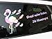 Finest-Folia Flamingo Dekor Set Hologramm Premium Folie Aufkleber Einhorn Dekor KX018 RX004 (Flamongo 27 x 22 cm)