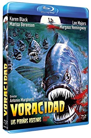 Killer Fish (1979) ( Killerfish agguato sul fondo ) ( Deadly Treasure of the Piranha ) Blu-Ray, Reg.ABC Import - Spain