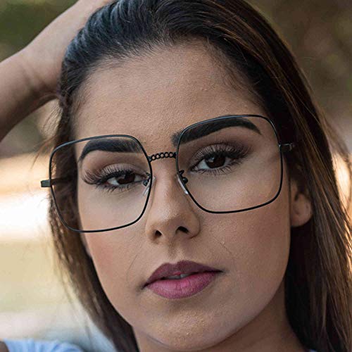 Armação de Óculos para Grau Feminino Hexagonal VE11103