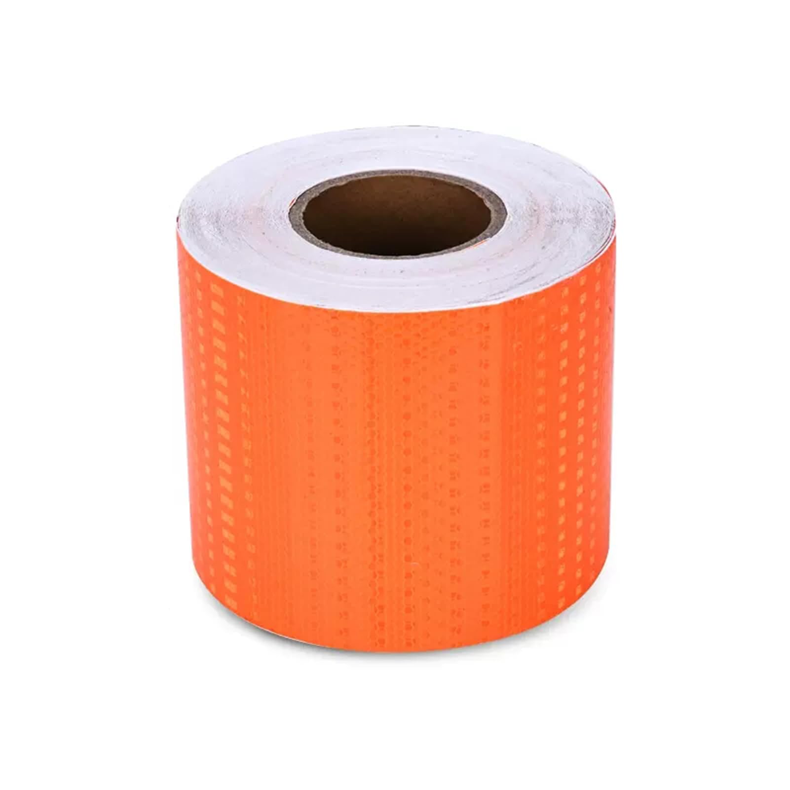 Cinta Reflectante Adhesiva, 15cm x 45m Pegatinas Reflectantes Autoadhesiva, Cinta Señalizacion Advertencia Seguridad Alta Visibilidad, para Remolque Coche Noche Running,Orange