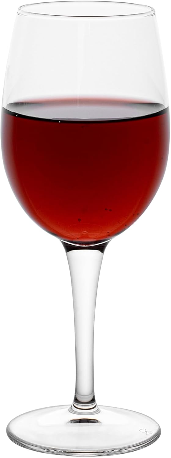 Restaurantware-Cascata 8.5 Ounce Dessert Wine Set, Set Of 6 Tempered Port Wine Glasses - Chip-Resistant, Fine-Blown Glass Dessert Glasses, Dishwasher-Safe, For Port Wines