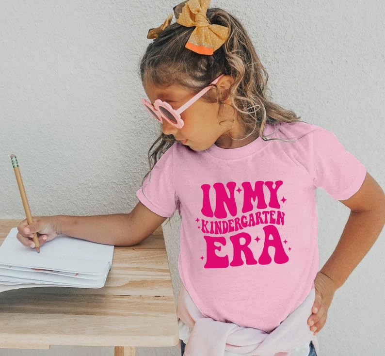 Kindergarten Shirt Boys Girls: First Day of Kindergarten Shirt Kids Back to School Shirts School Gift Tee3