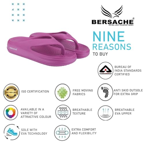 Image of BERSACHE Extra Soft Classic Casual with Regular wear with Ultra Soft & Flexibility Technology slipper for Women'S