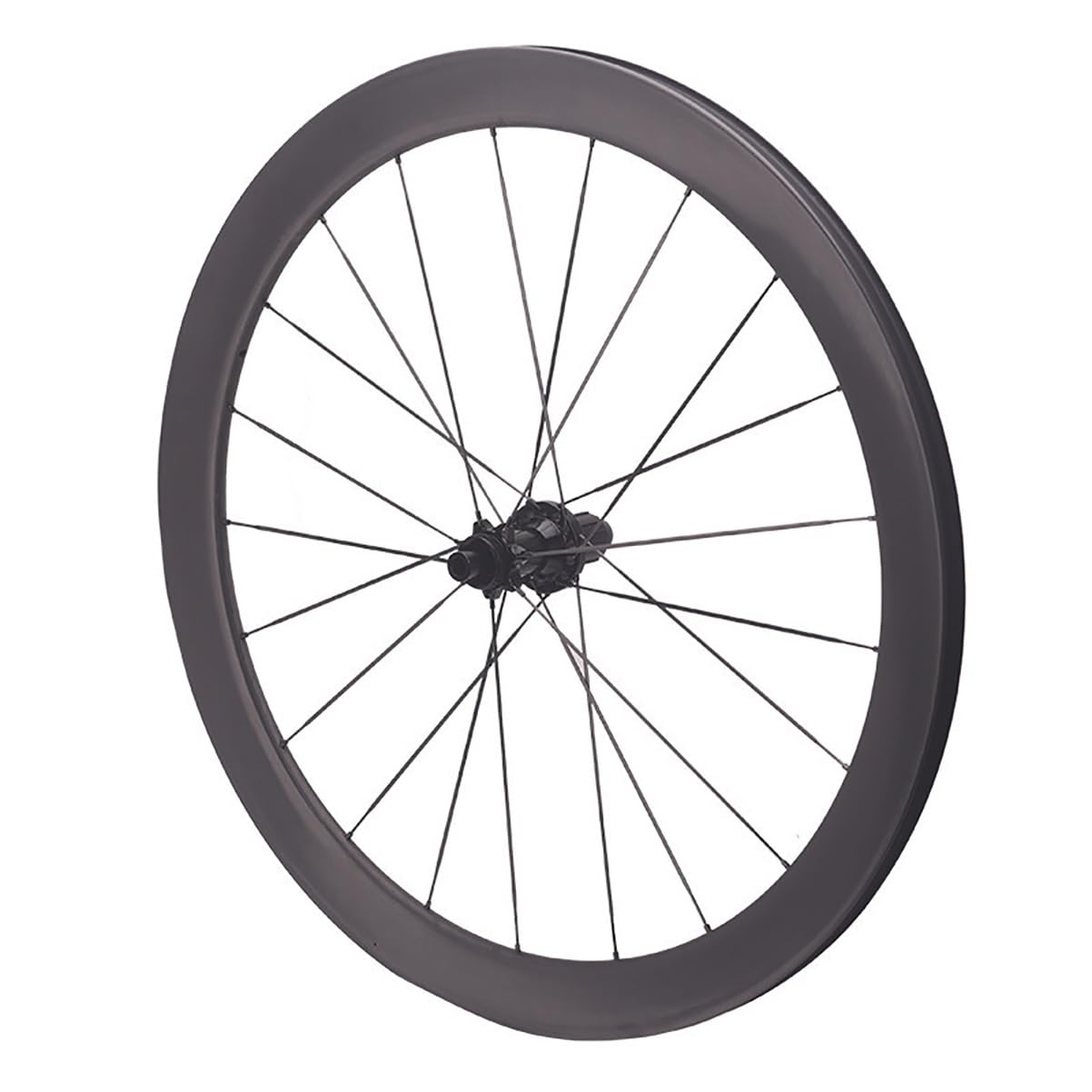 Set Di Ruote Per Bici Corsa 700C Asse Passante Fibra Di Carbonio Set Ruote