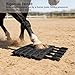 Mekenwi Reusable 30Grids Gel Horse ice Boots (Set of 2) - Adjustable 5 Legs Wraps for Cooling Relief on Hocks, Knees & Ankles, Durability & Cooling in Active Horses
