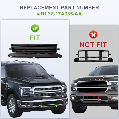License Plate Bracket for 2024 2025 2026 Ford F-150 Accessories, Front Bumper Mount Frame Holder No-Drill fits XL XLT Lariat RL3Z-17A385-AA by YIDEEAUTO - Used condition - Image 4