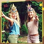 24 Pcs Party Hats for Kids Paper Headbands Crown for Boys Girls, Birthday Party Decoration Favors - Image 5