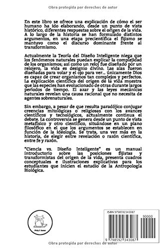 Miniatura 2 de Ciencia vs. Diseño Inteligente Teoría de la Evolución (Filosofía de la Ciencia) (Spanish Edition)