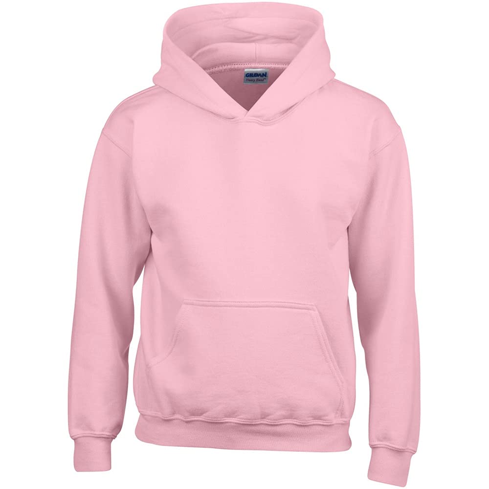 Gildan - Hoodie - Adult - S - Light Pink