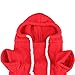 Pet Ferret Hoodie, Cute & Fashionable Ferret Sweatshirt, Premium Polyester Ferret Clothing Accessories (Red)
