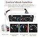 VOFONO 55037473AB HVAC Heater Blower Motor Control Switch Fits for 1999-2004 Jeep Wrangler TJ Part Number BL101, HS-373, Climate Control Module Panel with Wiring Harness
