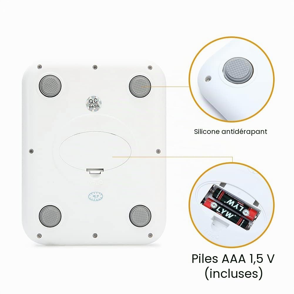 GRIFEMA GA2002 Balance de Cuisine Électronique de Haute Précision 5000g/1g avec Écran LCD Rétroéclairé, 6 Unités et Fonction Tare Acier Inoxydable, Smart Digital, pour Alimentaire Multifonctionnel